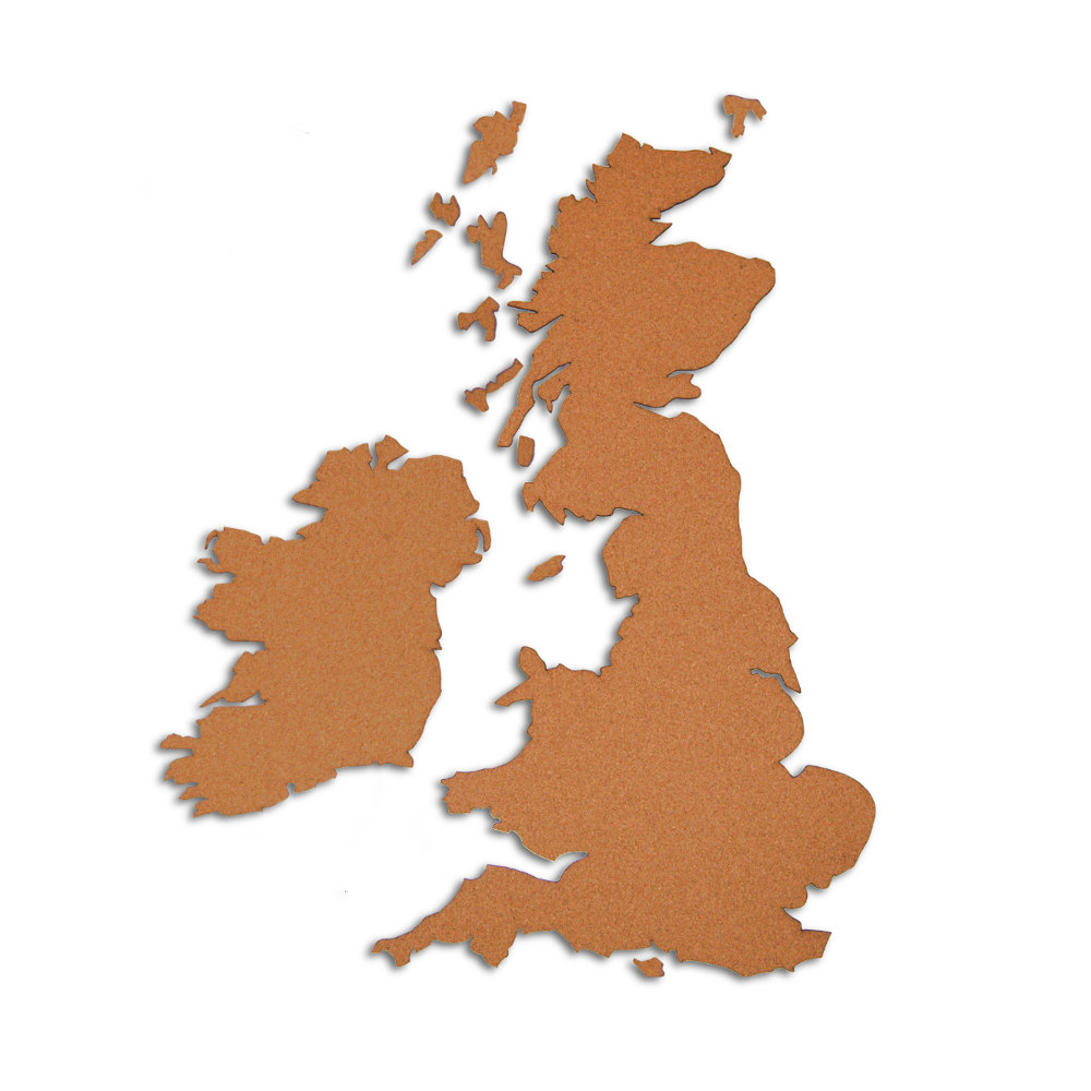 Landkarte Grossbritannien Und Irland Wanddeko Aus Berlin Sandpipery